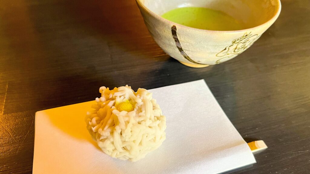 叶匠壽庵_茶室 生菓子とお抹茶