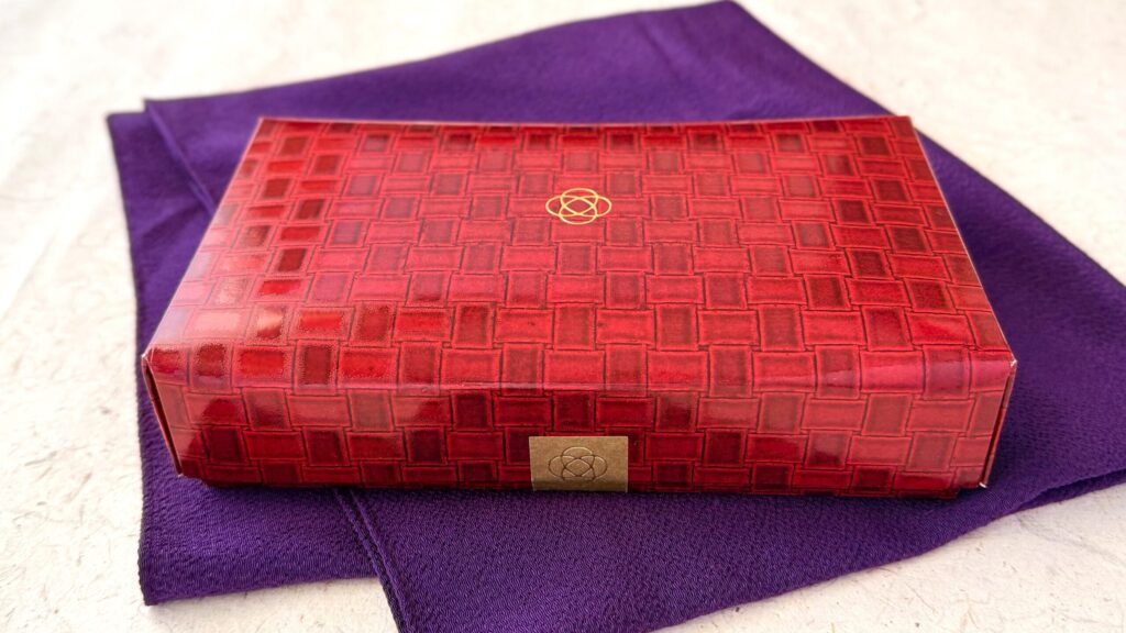 叶匠壽庵_「心よせ結」のパッケージ