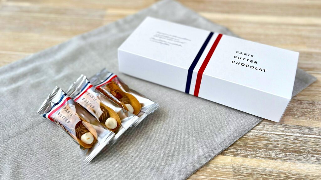 パリバターショコラ_個包装とパッケージ