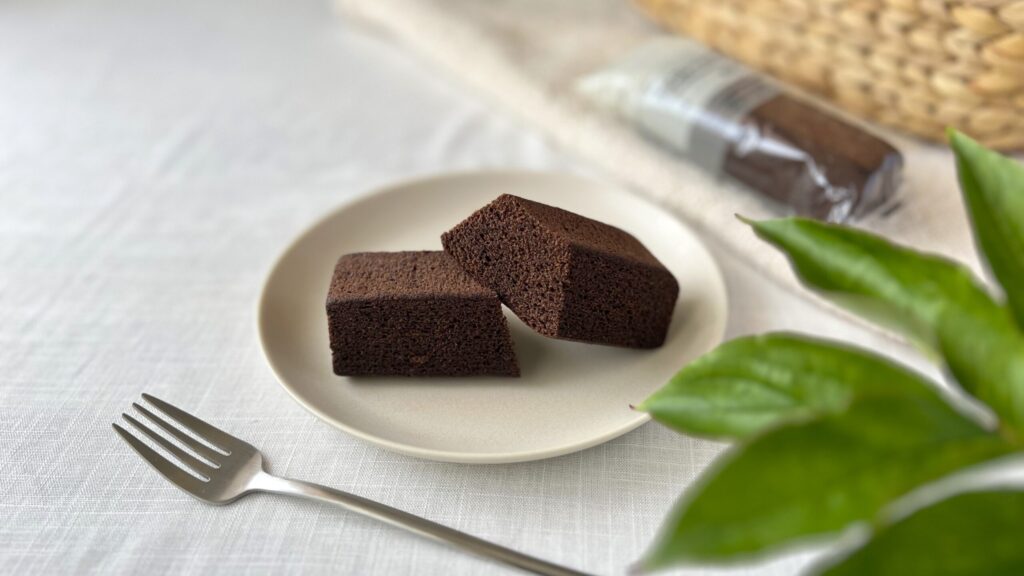 無印良品_チョコレートバウムの断面