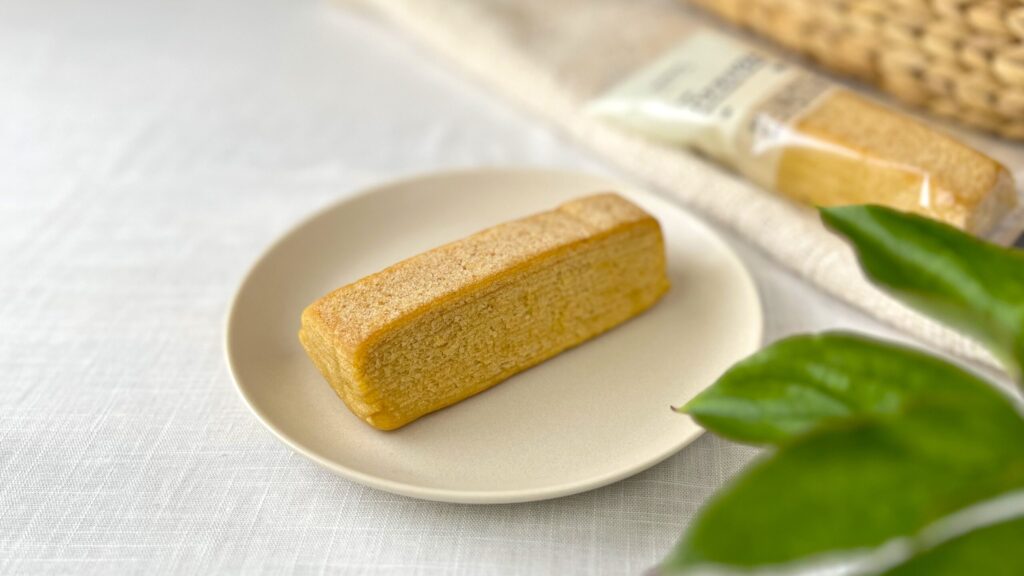 無印良品_バナナバウムの皿盛り