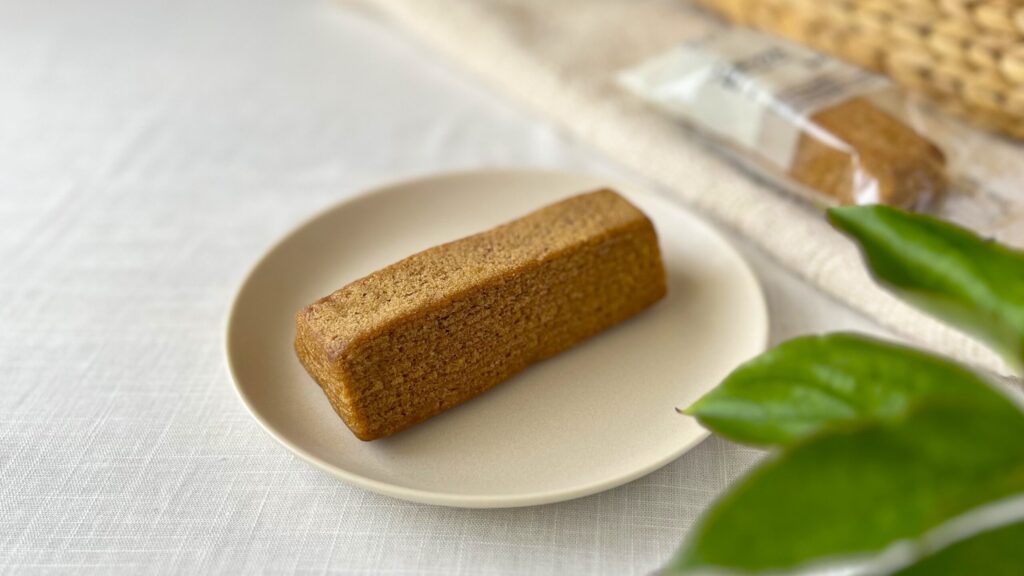 無印良品_紅茶バウムの皿盛り