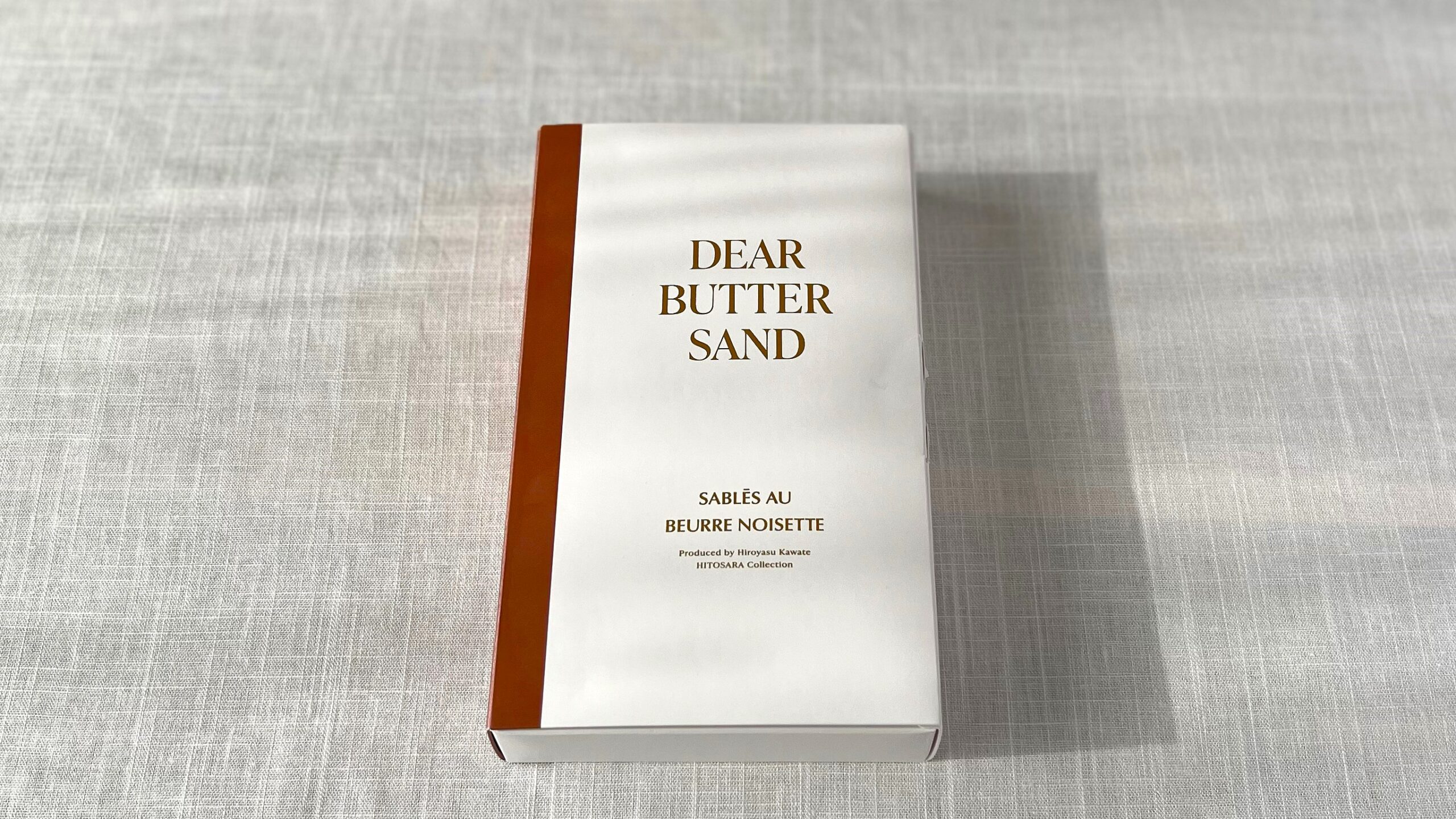 DEAR BUTTER SAND_幸せの焦がしバターサンドのパッケージ正面アングル