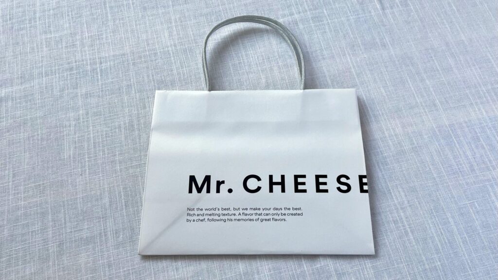 ミスターチーズケーキ_紙袋
