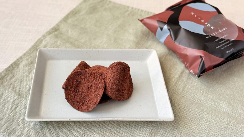 SNOWS_「スノーチップ」の皿のせと個包装