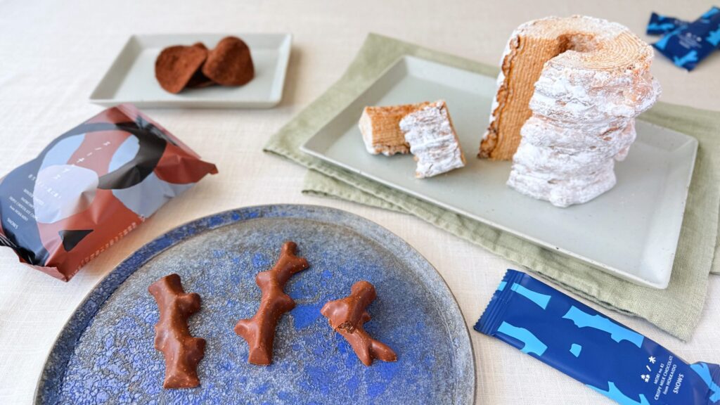 SNOWS_「スノーチップ」や「森ノ木」「森ノ幹」の皿盛り