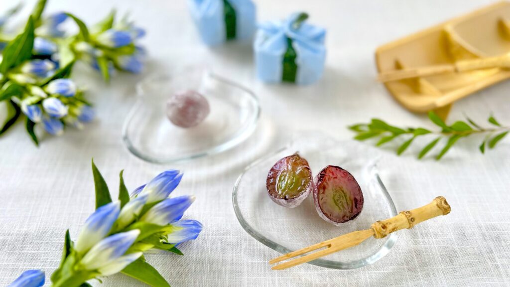 共楽堂_ひとつぶのピオーネの断面