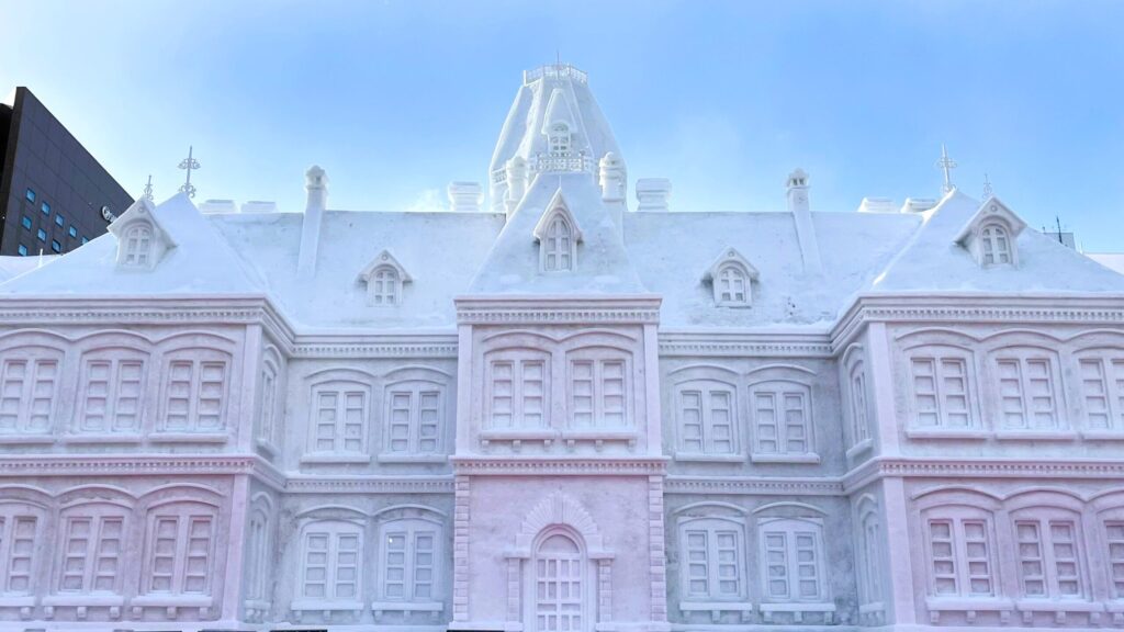 札幌雪まつり_北海道庁旧本庁舎