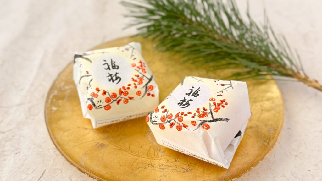 福梅_落雁 諸江屋「福梅」パッケージ