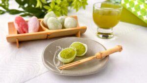 共楽堂_「ひとつぶのマスカット」と「ひとつぶの乙女の涙」の皿盛り