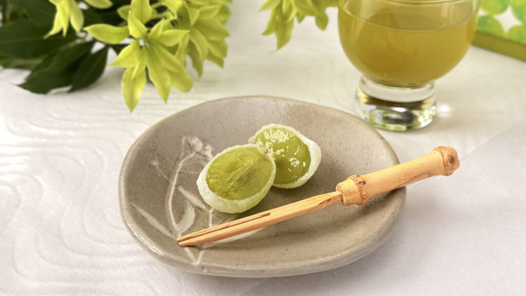 共楽堂_「ひとつぶのマスカット」の断面