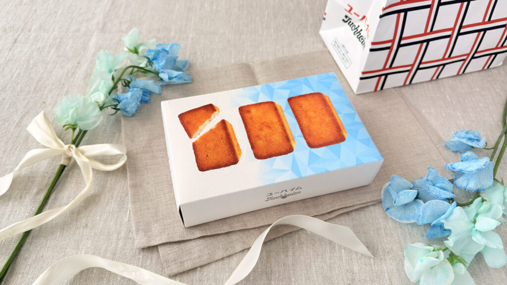 ユーハイム_「フィナドレーヌ」のパッケージ