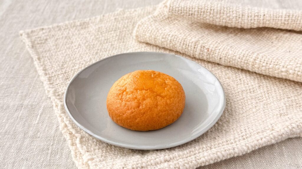 庫や_チーズガーデン「チーズ饅頭」の皿のせ