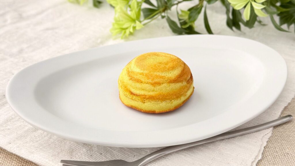 無印良品_みんなでつくるバウム「ずんだあんのドームバウム」の皿のせ