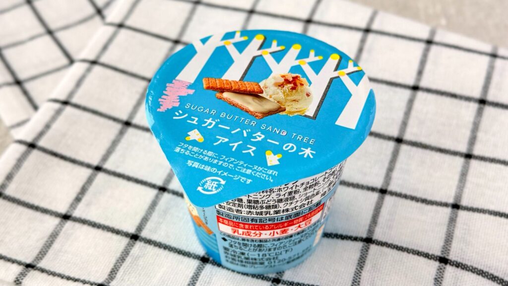 銀のぶどう_セブンイレブン限定「シュガーバターの木アイス」のパッケージ