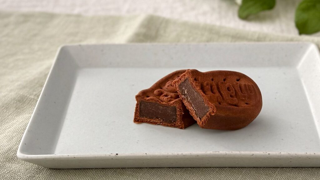 三万石_「チョコままどおる」の断面