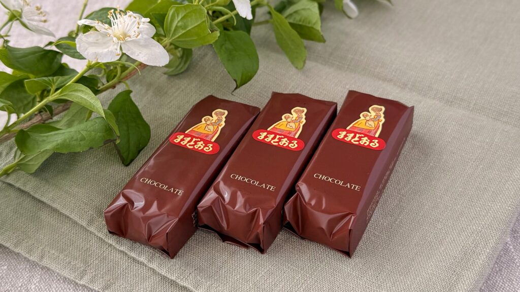 三万石_個包装になっている「チョコままどおる」