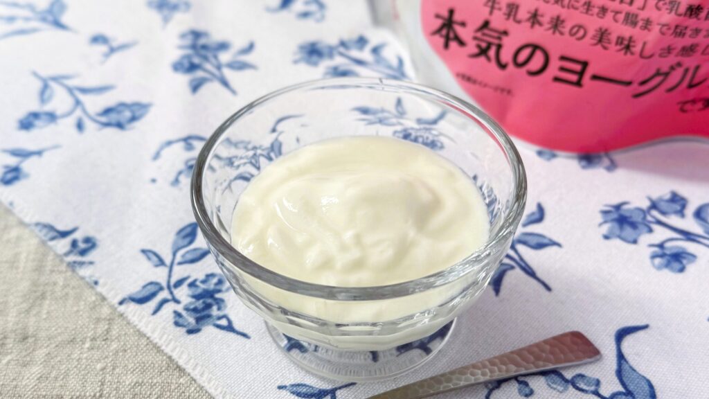 ドン・キホーテ_「本気でヨーグルト（低糖）」とパッケージ