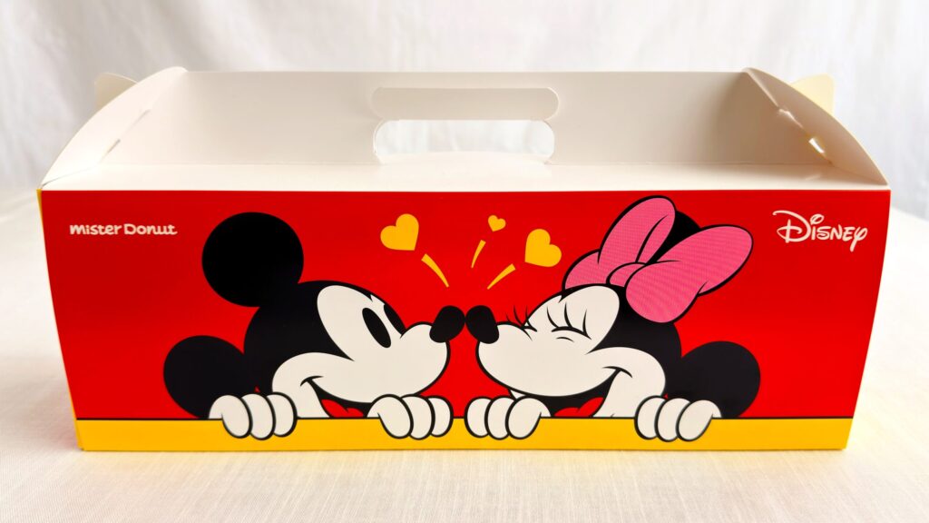 ミスタードーナツ_数量限定テイクアウト専用「ディズニースマイルコレクション」のパッケージ