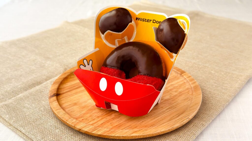 ミスタードーナツ_パッケージに入った「ふわふわシューチョコリング」