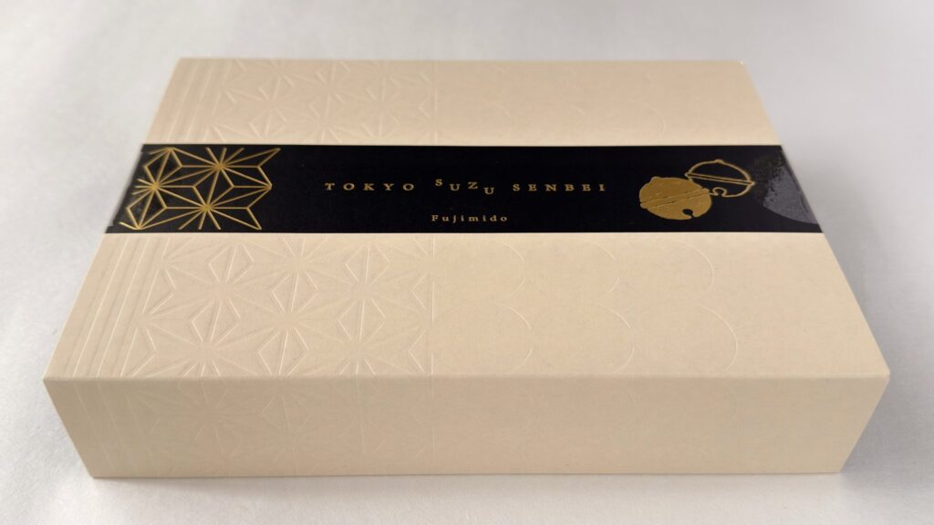 富士見堂_「東京鈴せんべい」のパッケージ