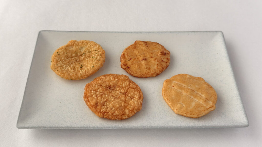 富士見堂_「東京鈴せんべい」の皿盛り