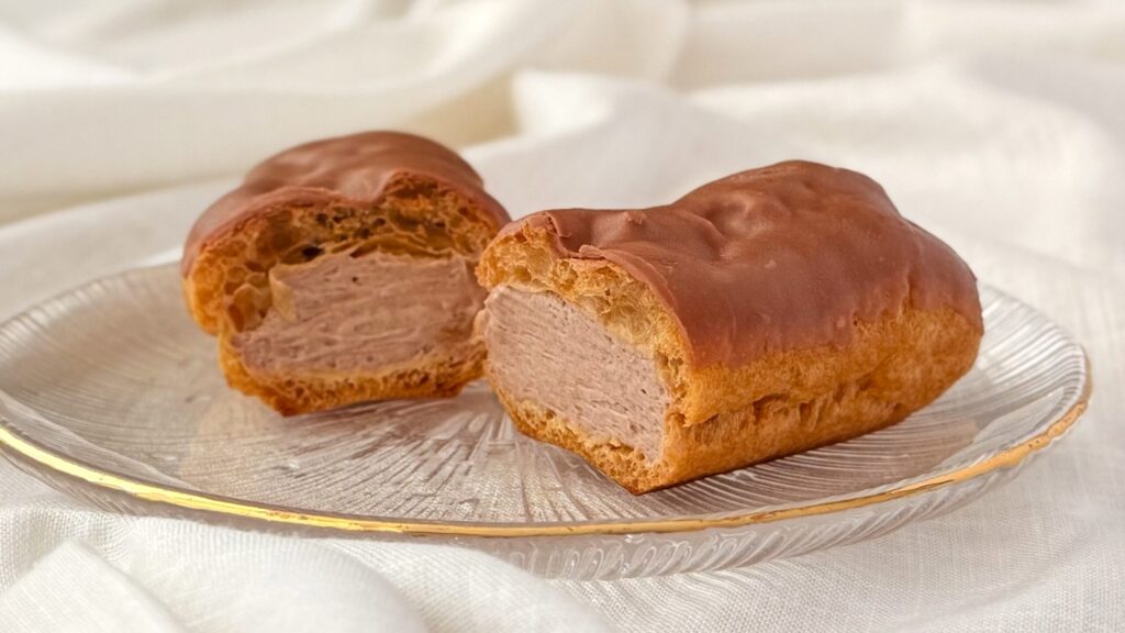 モンテール×ブルボン_「ルマンド風エクレア」の断面