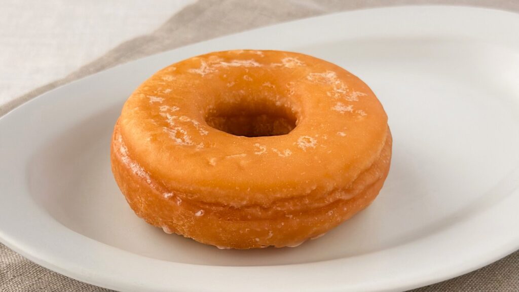 ミスタードーナツ_「ニューホームカット ハニー」の皿のせ