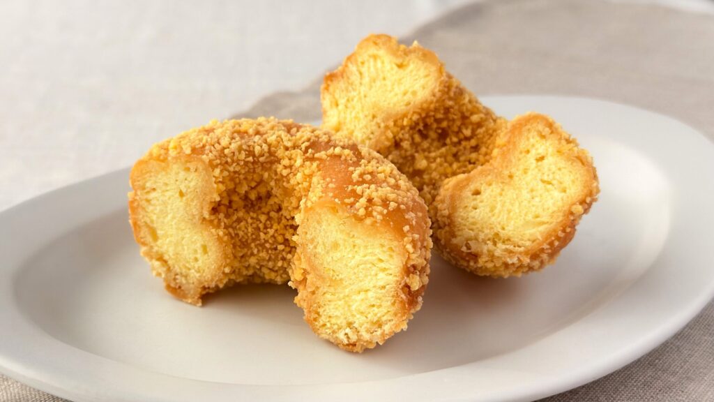 ミスタードーナツ_「ニューホームカット バタークランチ」の断面