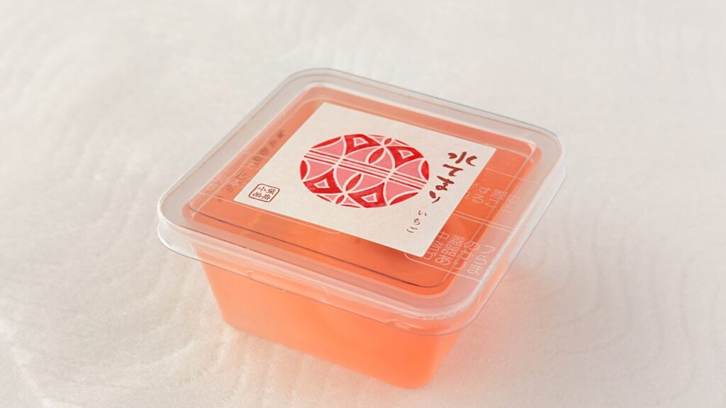 柴舟小出_「水てまり（いちご）」のパッケージ