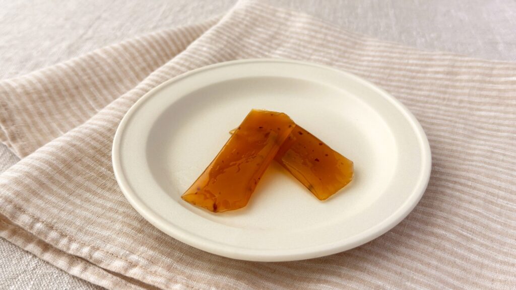 無印良品_2つ重ねた「紅はるかのスティック芋ようかん」