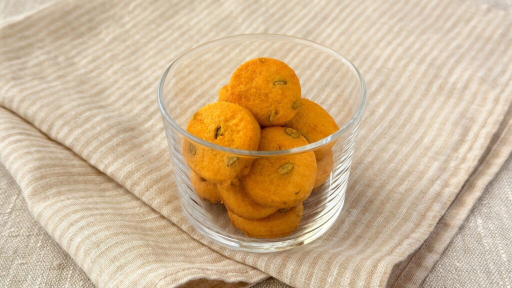 無印良品_「かぼちゃのクッキー」の皿盛り