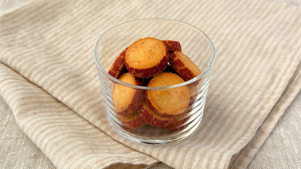 無印良品_「さつまいものクッキー」の皿盛り