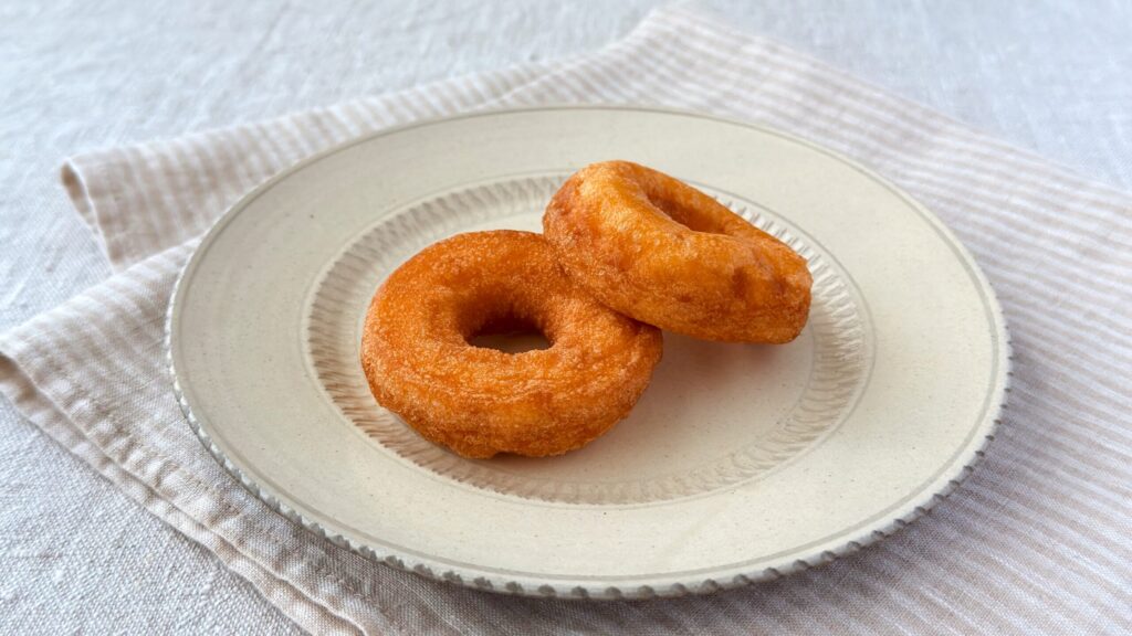 無印良品_「安納芋のドーナツ」の皿のせ