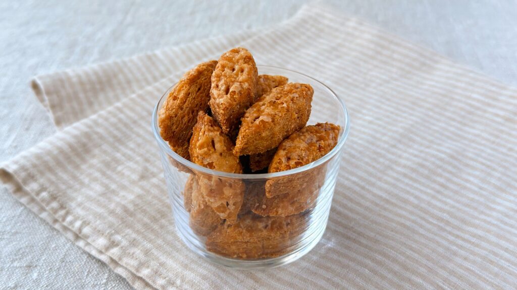 無印良品_「栗のひとくちクロワッサン」の皿盛り