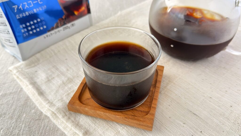 UCC_「ゴールドスペシャル アイスコーヒー」とパッケージ