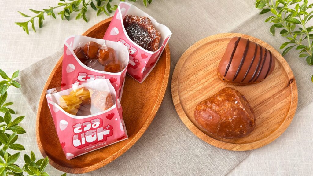 ミスタードーナツ_「秋のいもくり推しド合戦」の皿盛り