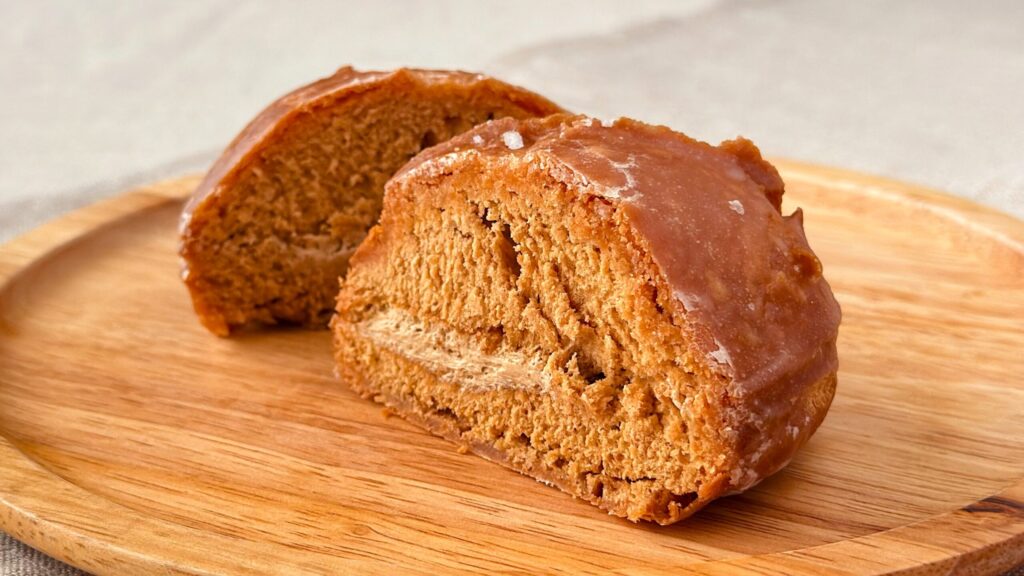 ミスタードーナツ_「くりド マロンホイップ＆ハニー」の断面