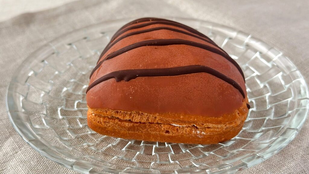 ミスタードーナツ_冷凍した「くりド エンゼル＆マロン風味チョコ」