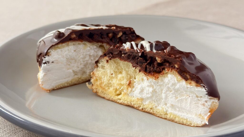 ミスタードーナツ_「ブラックサンダー＆エンゼル」の断面