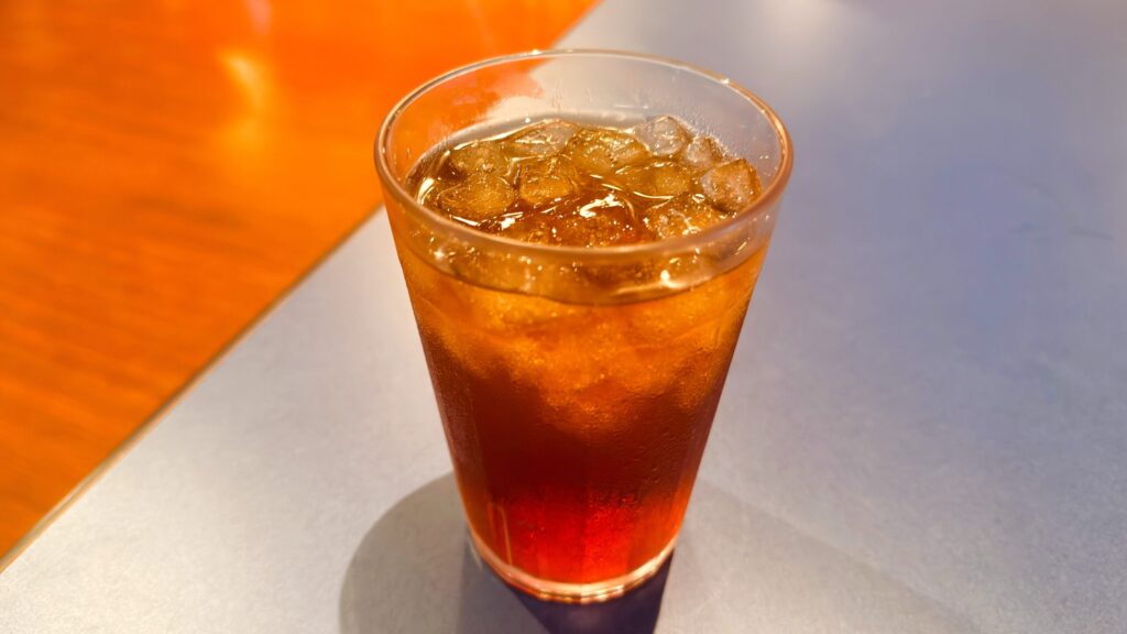 ディズニーシー_ホライズンベイ・レストラン「スペシャルセット」のソフトドリンク