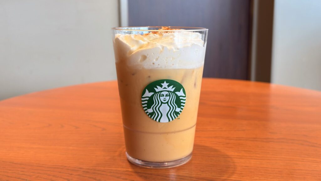 スターバックス_「パンプキン スパイス ラテ」のアイス