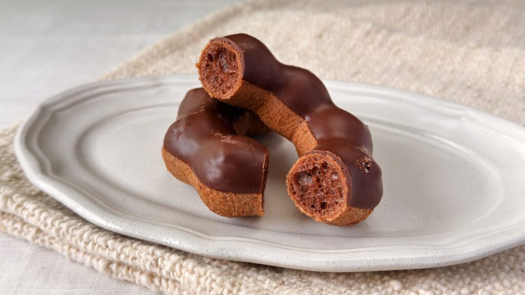 ミスタードーナツ_「ポン・デ・ダブルショコラ」の断面