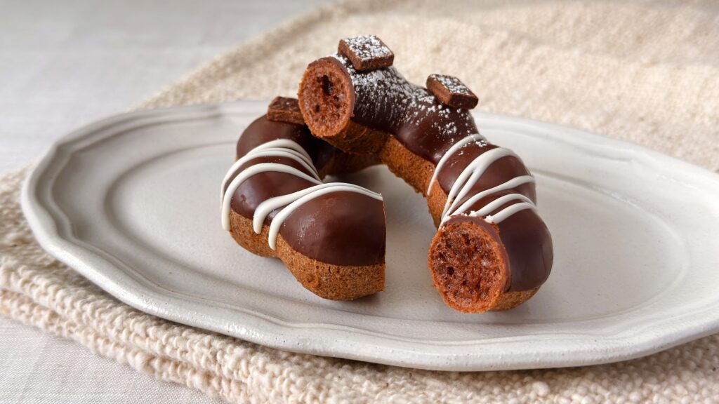 ミスタードーナツ_「ポン・デ・生チョコショコラ」の断面