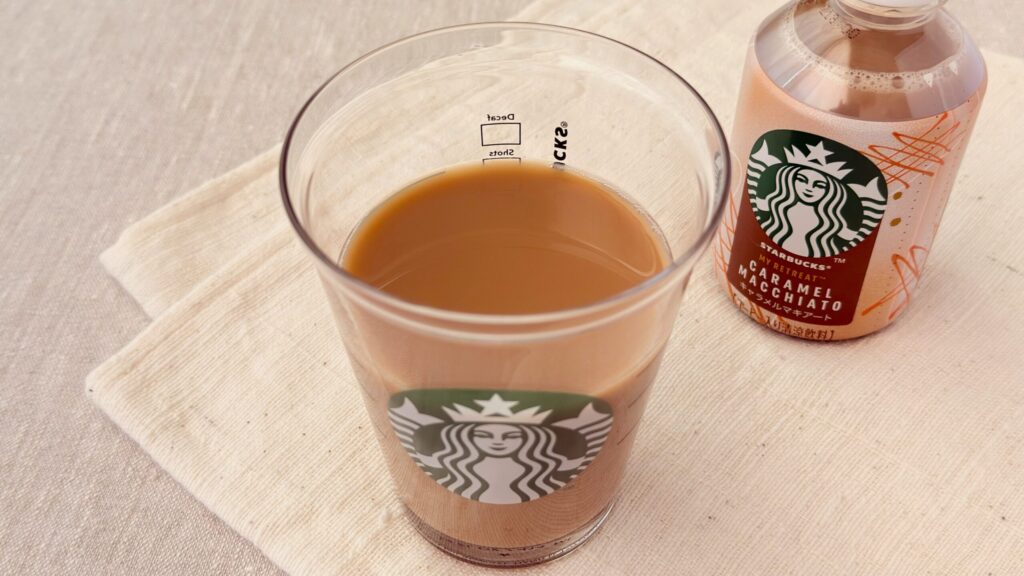 スターバックス_冷えた「スターバックス® MY RETREAT™ キャラメルマキアート」