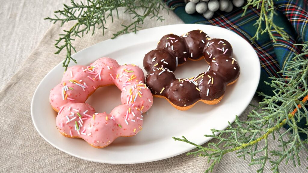 ミスタードーナツ_「ポン・デ・リース」の皿盛り