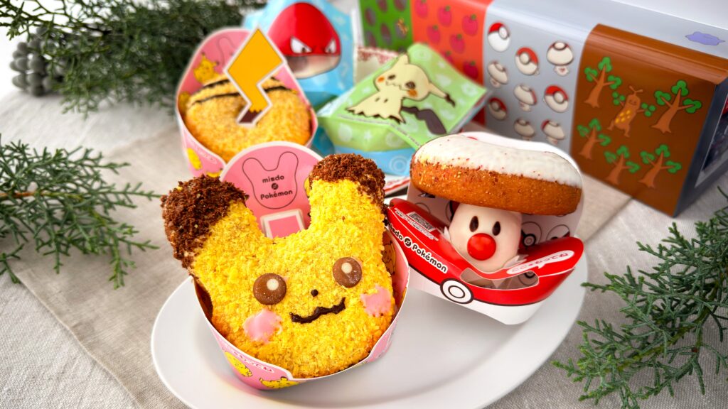 ミスタードーナツ_ポケモンドーナツの皿盛り