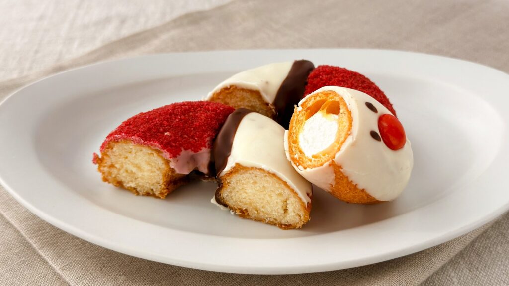 ミスタードーナツ_ポケモンドーナツ「タマゲた！ タマゲタケ ドーナツ」の断面