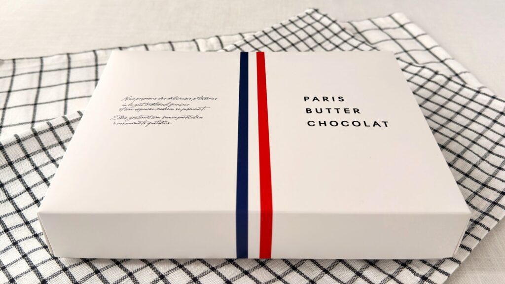 パリバターショコラ_「パリバターショコラ」のパッケージ