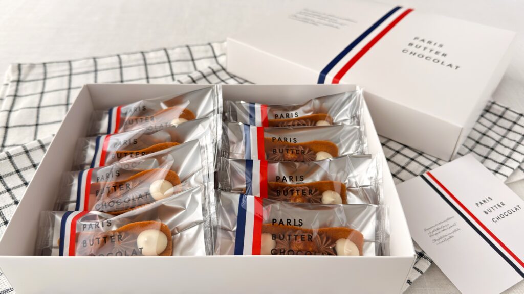 パリバターショコラ_「パリバターショコラ」のパッケージ開け